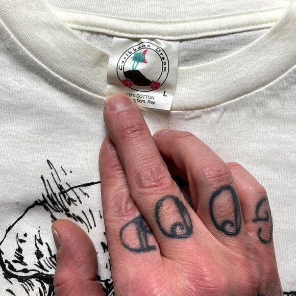 Vintage Harley Davidson t shirt Salt Lake Utah single stitch aop 3D men’s L - Picture 5 of 6